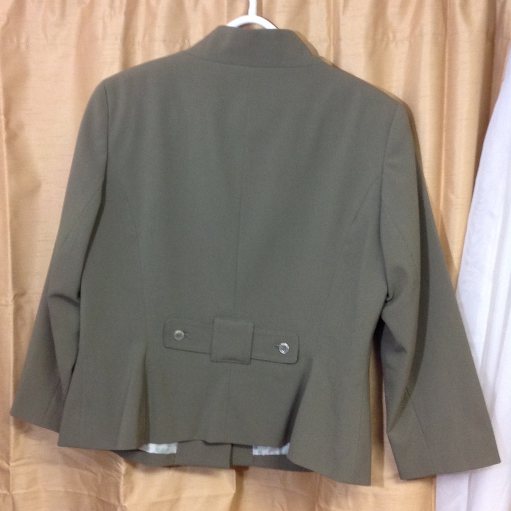 Olive green blazer
